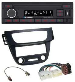 Blaupunkt DAB MP3 Bluetooth USB Autoradio für Renault Megane 3 09-14 schwarz