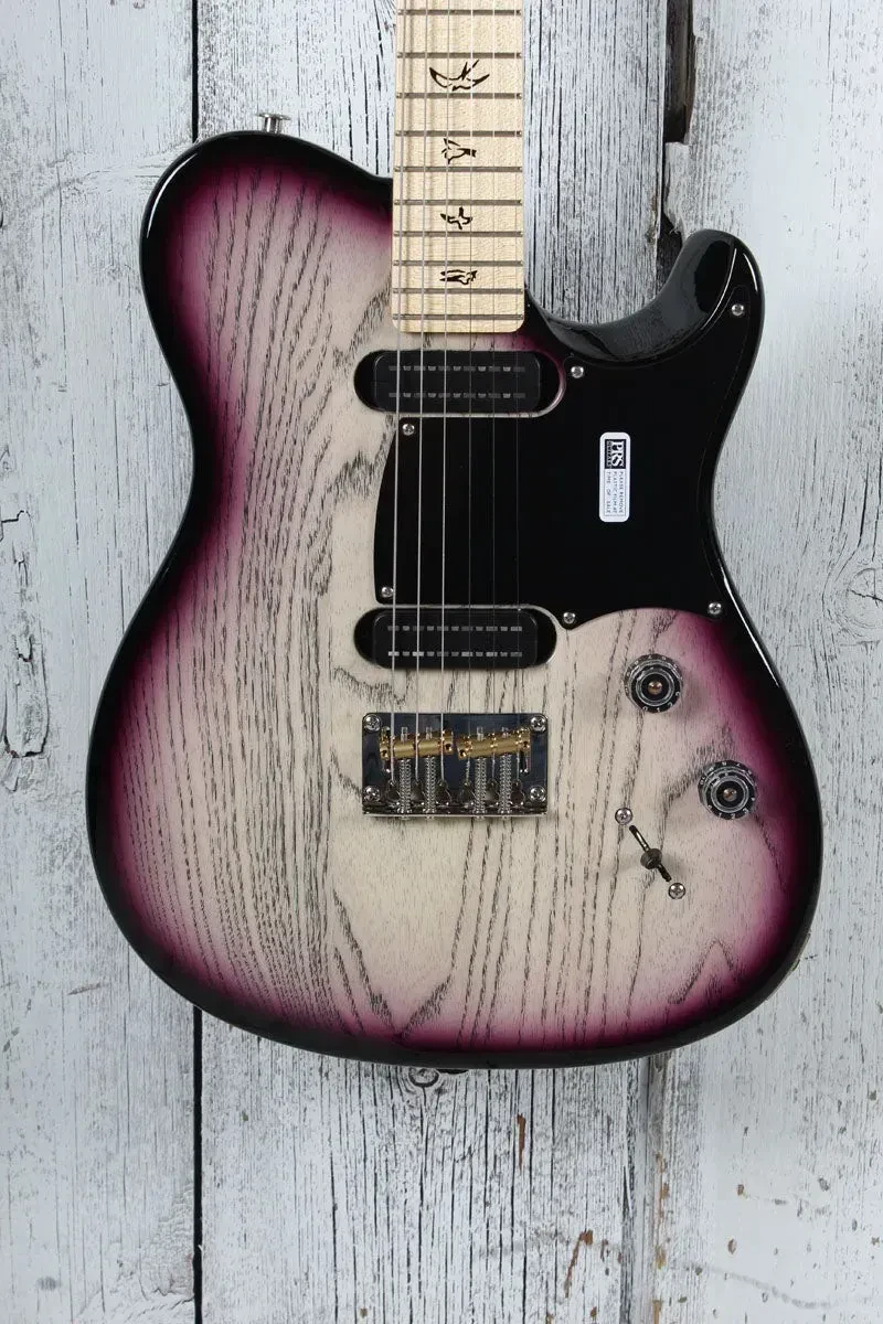 Б/У Электрогитара PRS NF 53, цельнокорпусная, H-H, 25.5", Mulberry Smokeburst, с чехлом