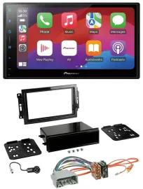 Pioneer DAB USB MP3 Bluetooth 2DIN Autoradio für Chrysler 300C Dodge Caliber Jee