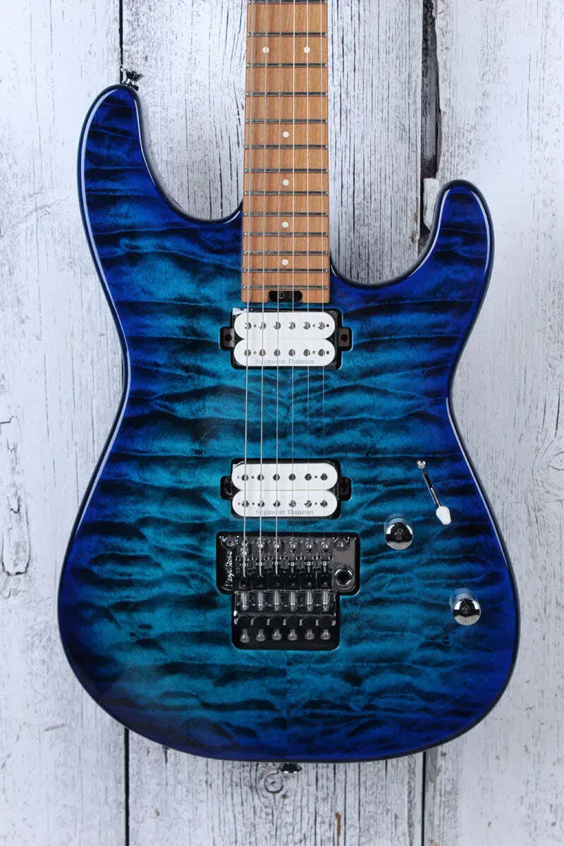 Charvel Pro-Mod Plus San Dimas Style 1 HH FR CM Electric Guitar with Gig Bag