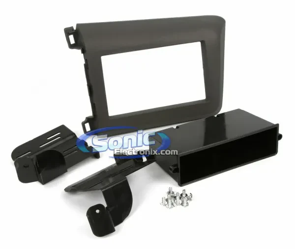 Scosche HA1713B Double/Single DIN Car Installation Kit for Honda Civic 2012