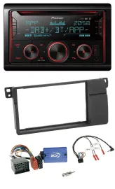 Pioneer 2DIN DAB Lenkrad Bluetooth USB CD Autoradio für BMW 3er E46 2000-2006