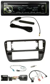 Pioneer MP3 USB CD DAB Lenkrad Autoradio für VW Up AA AAN 11-16 Klavierlack