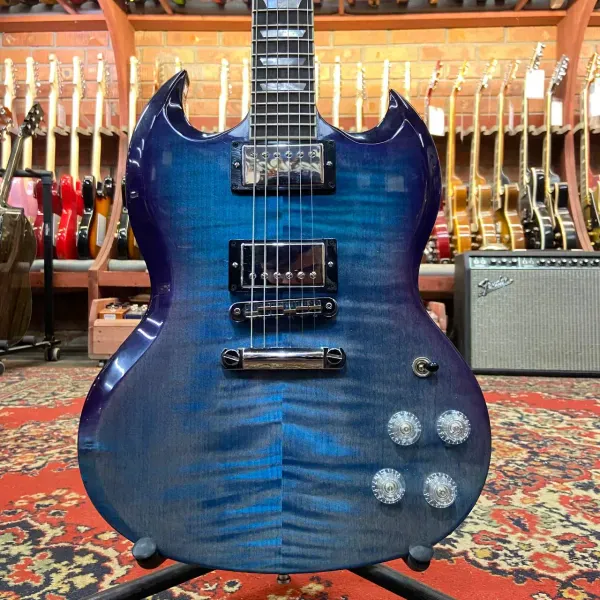 Электрогитара Gibson SG Modern H-H Blue 2021 W/Case