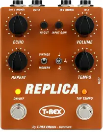 Педаль эффектов для электрогитары T-Rex Replica Stereo Delay