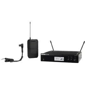 Микрофонная радиосистема для духовых инструментов Shure BLX14R/B98 Wireless Horn System w/Rackmountable Receiver WB98H/C Band J11