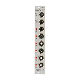 Модульный студийный синтезатор Doepfer A-160-1 Clock Divider - Clock Modular Synthesizer