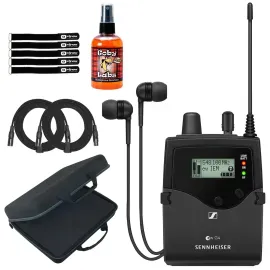 Sennheiser EK IEM G4-A Stereo Wireless Bodypack Receiver w Case Package