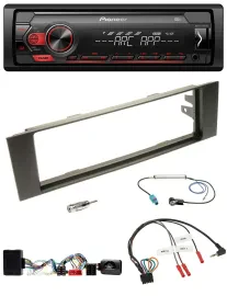 Автомагнитола Pioneer DAB 1DIN USB MP3 для Audi A3 (2003–2006) с поддержкой управления на руле