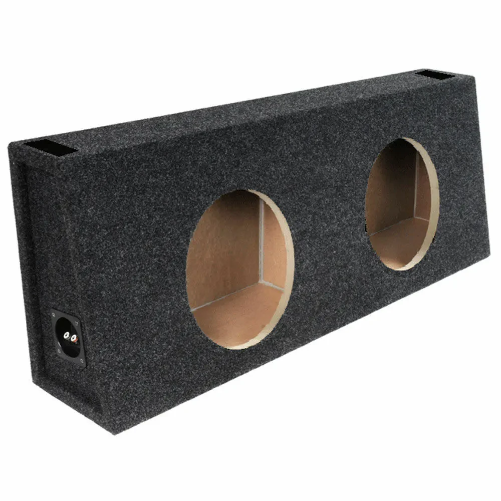 Atrend 12TKDV Dual 12" Vented Truck Subwoofer Enclosure Box