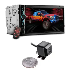 DS18 DDX6.9 DVD Receiver w/ 50% Off NVX XCADJ1 Backup Cam