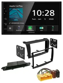 Kenwood Bluetooth MP3 DAB USB 2DIN Autoradio für Mazda 3 (2003-2009)