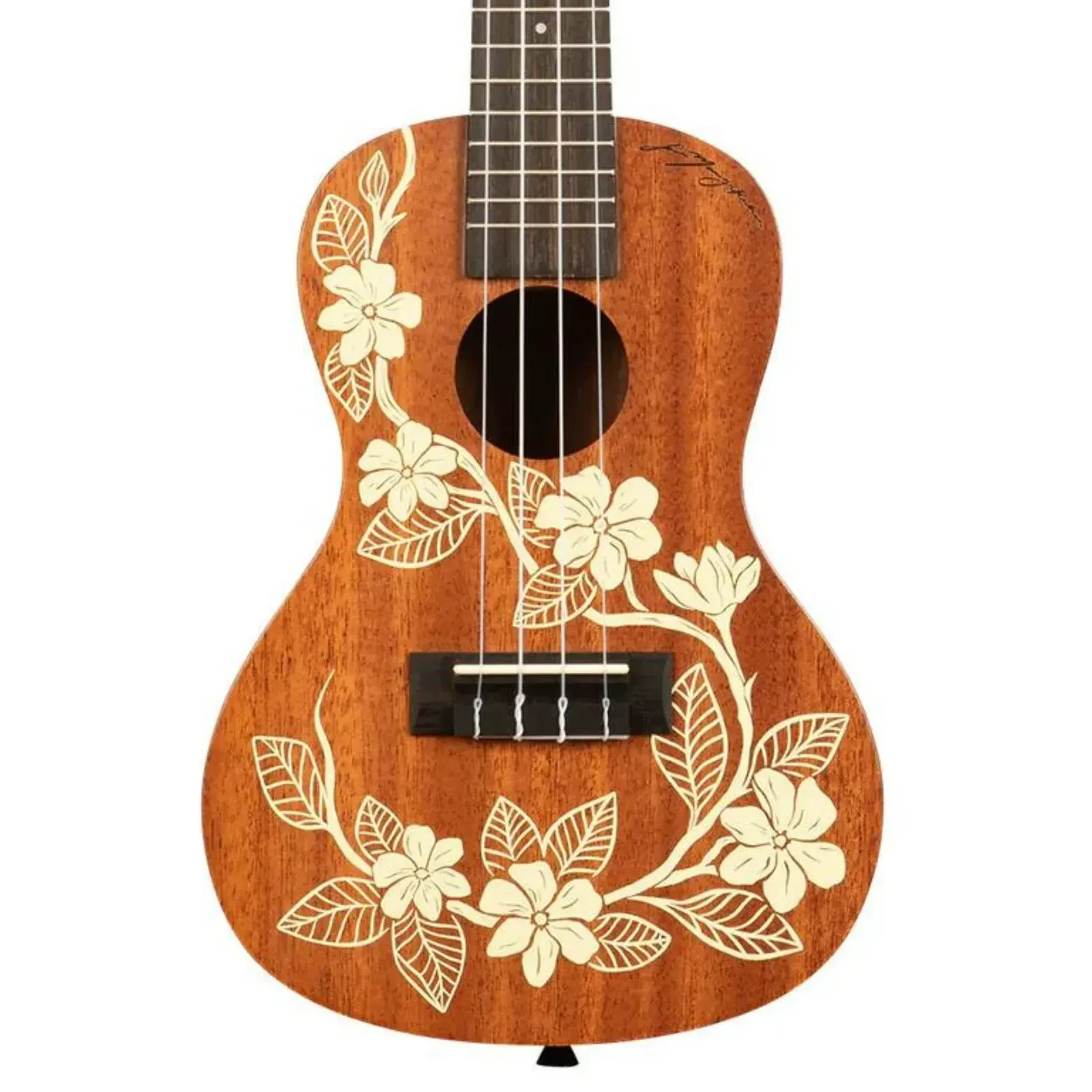 Kala Voyage Collection Mahogany Concert Ukulele, Gardenia