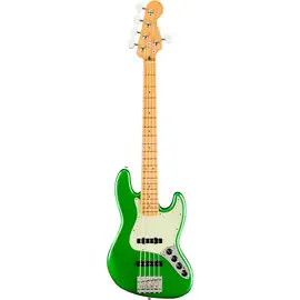 Бас-гитара Fender Player Plus Jazz Bass V Maple FB Cosmic Jade