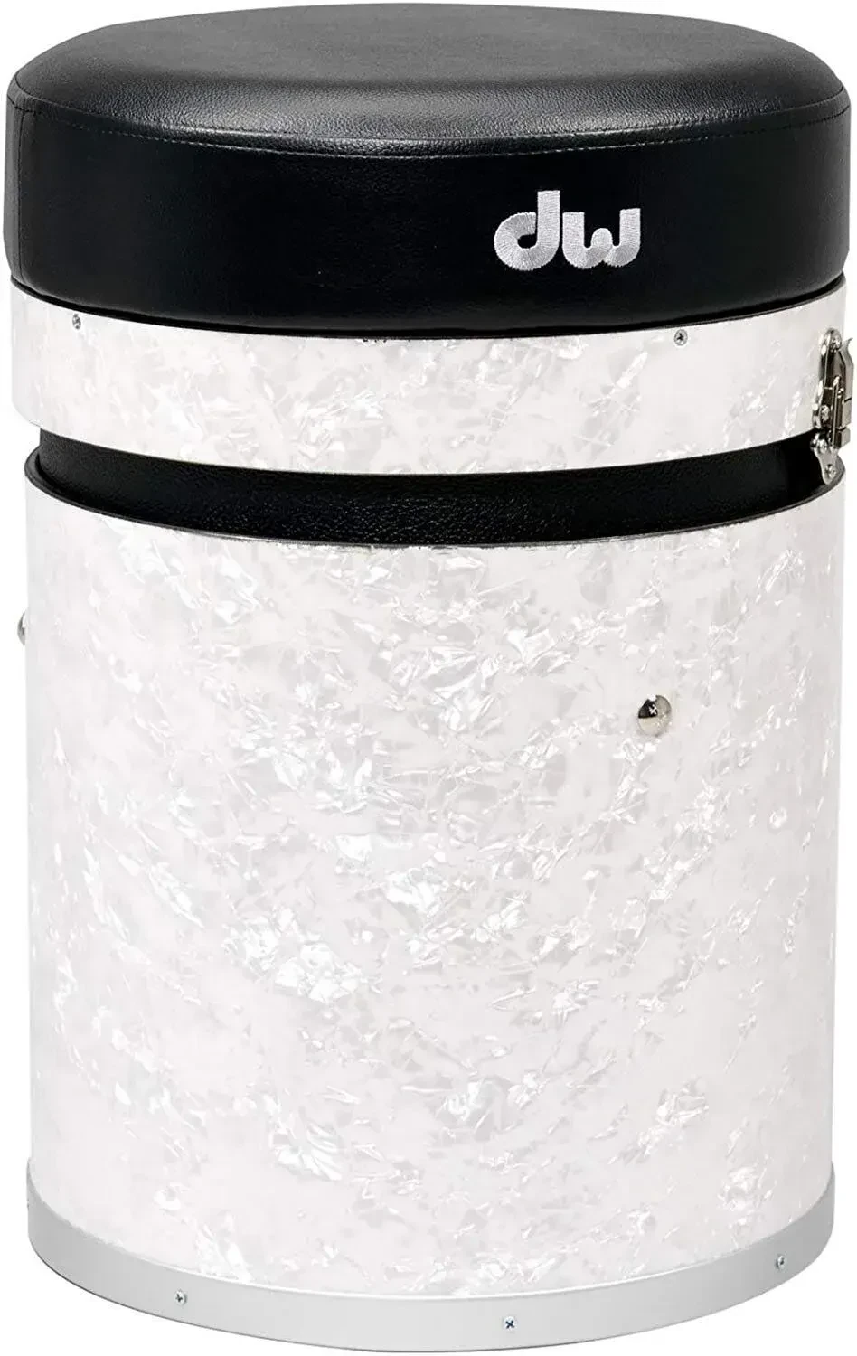 DW Santa Monica Trap Case Throne White Marine