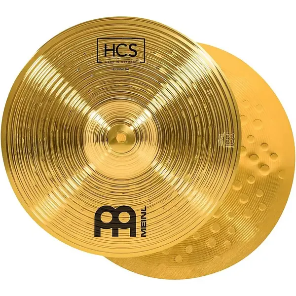 Тарелка барабанная MEINL 13" HCS Hi-Hat (пара)