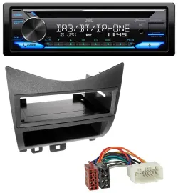 JVC Bluetooth MP3 USB DAB CD Autoradio für Honda Accord (2003-2007)