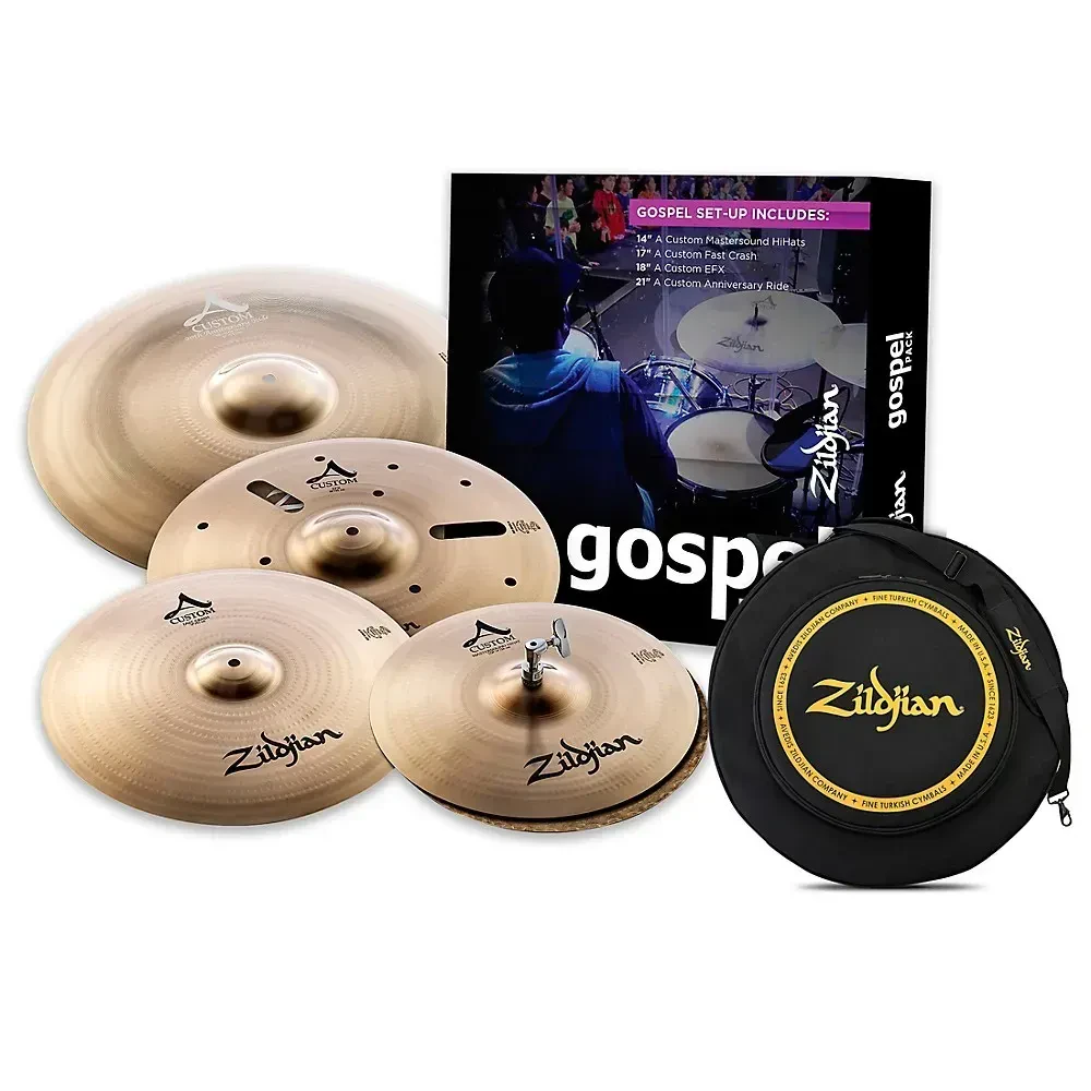 Набор тарелок для барабанов Zildjian AC0801GBAG A Custom Series Gospel