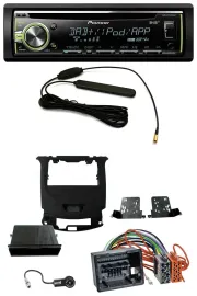 Pioneer MP3 USB CD DAB AUX Autoradio für Chevrolet Cruze ab 2016 Klavierlack/sch