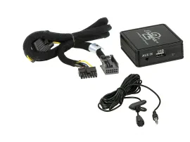 Connects2 Bluetooth A2DP Aux-In Interface für Peugeot Quadlock CTAPGBT011 58pgbt