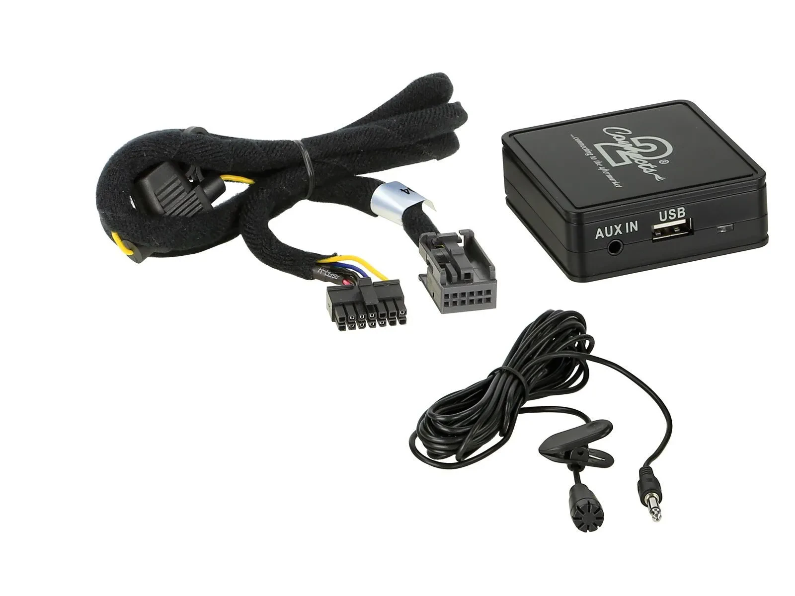 Connects2 Bluetooth A2DP Aux-In Interface für Peugeot Quadlock CTAPGBT011 58pgbt
