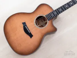 Б/У электроакустическая гитара Taylor Custom Grand Auditorium 2024, верхняя дека — красный кедр