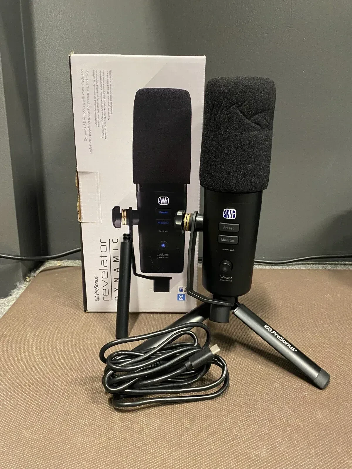 PreSonus Revelator Dynamic USB Microphone - Black