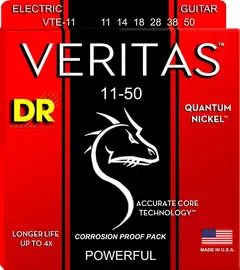 Струны для электрогитары DR Strings VTE 11 Vertias 11-50