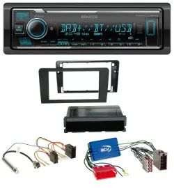 Kenwood Bluetooth MP3 DAB USB Autoradio für Audi A3 03-06 8P Symphony Aktivsyste