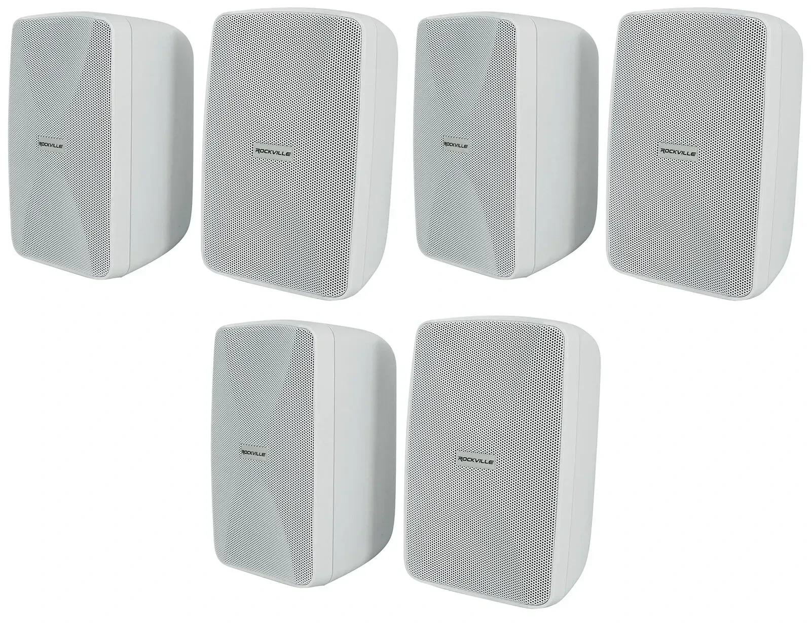 Настенная акустика Rockville WET-40W White 4" 35W (6 штук)