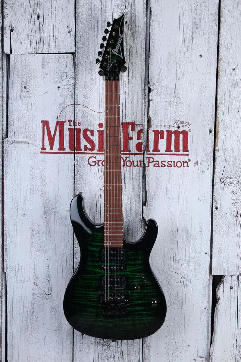 Электрогитара Ibanez KIKOSP3 Kiko Loureiro Signature Transparent Emerald Burst