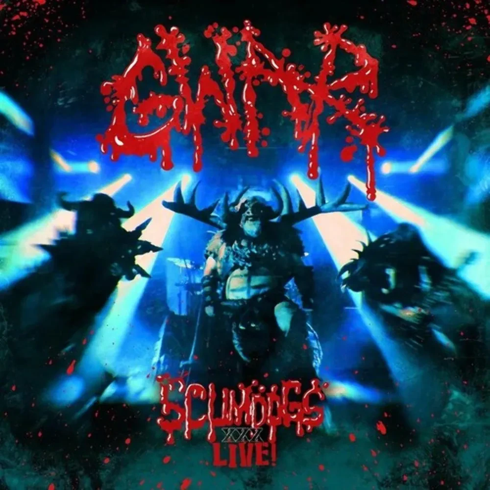 Виниловая пластинка GWAR - Scumdogs XXX Live [Blue Vinyl] NEW Sealed Vinyl LP Album