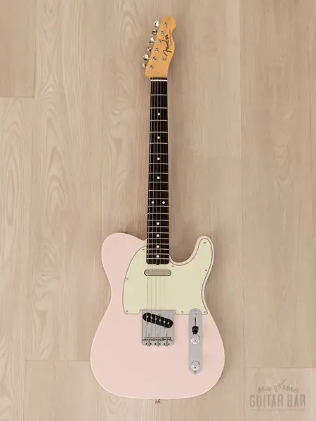 Электрогитара Fender Traditional II 60s Telecaster Custom SS Shell Pink w/gigbag Japan 2024