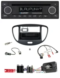 Blaupunkt Lenkrad Bluetooth DAB CD USB Autoradio für Hyundai i10 ISO 2009-2013 s
