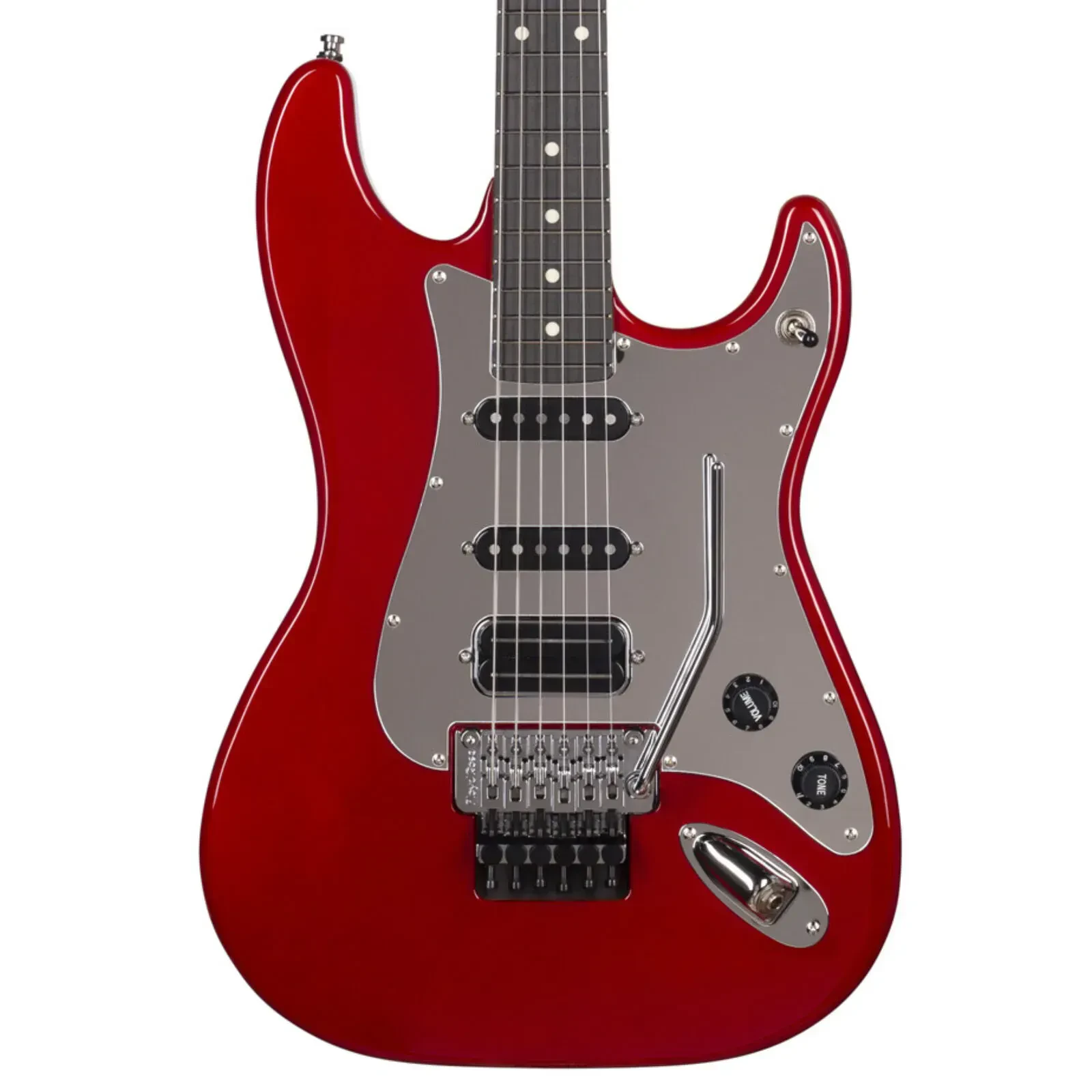 Электрогитара Godin LERXST Grace Alex Lifeson Signature, Floyd Rose, эбеновая накладка грифа, Grace Red