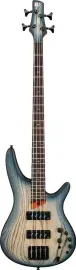 Ibanez Model SR600ECTF 4-String Electric Bass Guitar COsmic Blue Starburst Flat