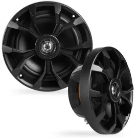 Belva BBMS65B 200W RMS 6.5" 2-Way Coaxial Marine Speakers