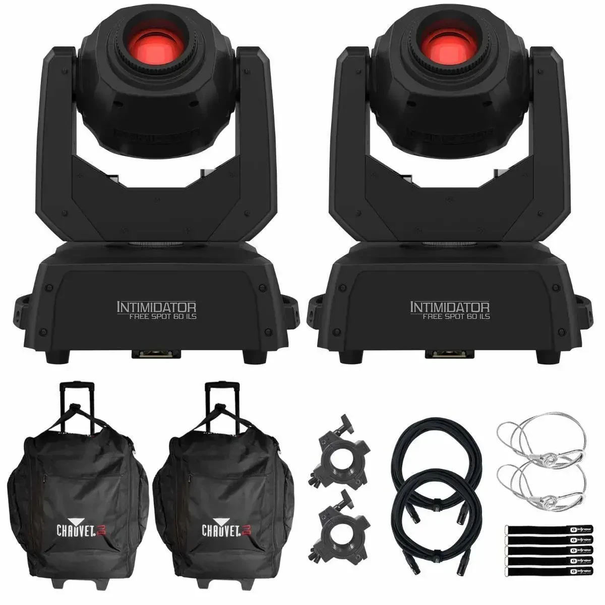 Прибор с полным движением Chauvet DJ Intimidator Free Spot 60 ILS с аксессуарами (пара)