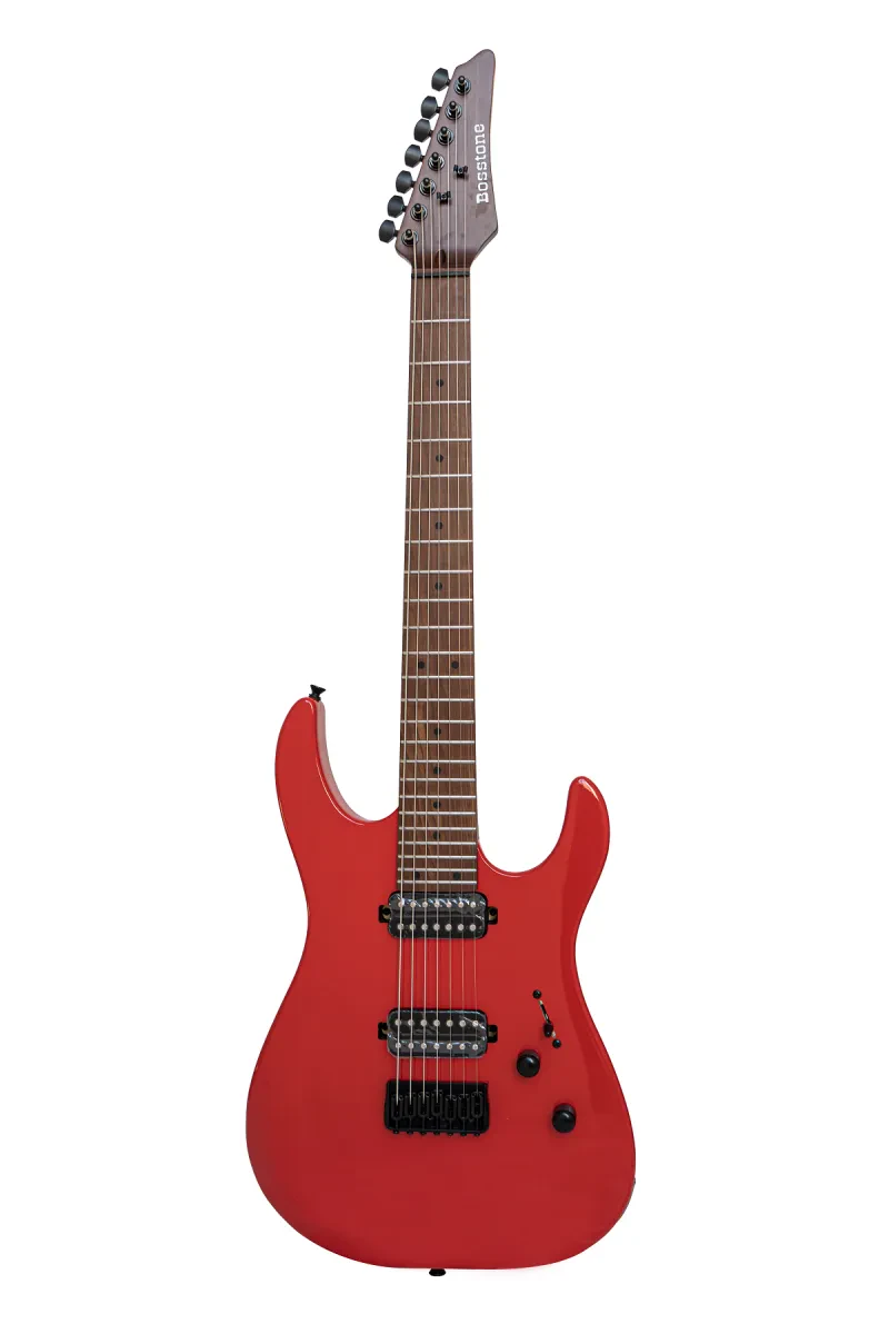 Электрогитара Bosstone SEG STR7 RD 7-струнная, цвет красный