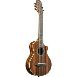 Акустическая гитара Ibanez EWP13DBO Exotic Wood Piccolo Dark Brown Open Pore