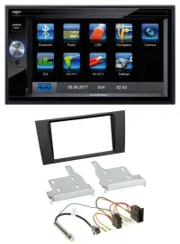 Blaupunkt SD Bluetooth 2DIN MP3 USB AUX Autoradio für Audi A4 B5 1999-2001 Symph