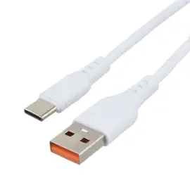 00-00022774 Кабель GP01T-2M USB (m)-Type-C (m) 2.0м 2.1A, белый, GoPower