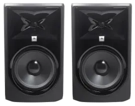 (2) JBL 305PMKII 5" Powered Studio Reference Monitor Monitoring Speakers