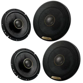 Kenwood XR-1701 400W RMS 6.5" Coaxial Speaker System (2 Pairs)