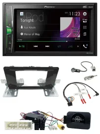 Pioneer 2DIN Lenkrad DAB USB Bluetooth Autoradio für Hyundai H 350 ab 2016