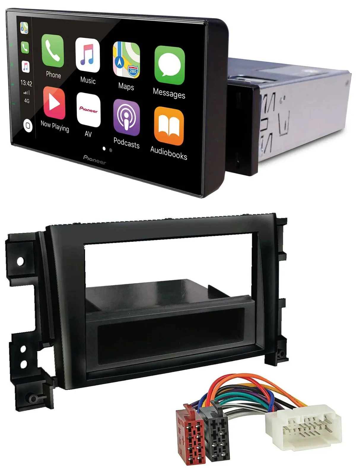 Pioneer Bluetooth MP3 DAB USB Autoradio für Suzuki Gran Vitara (ab 2005)