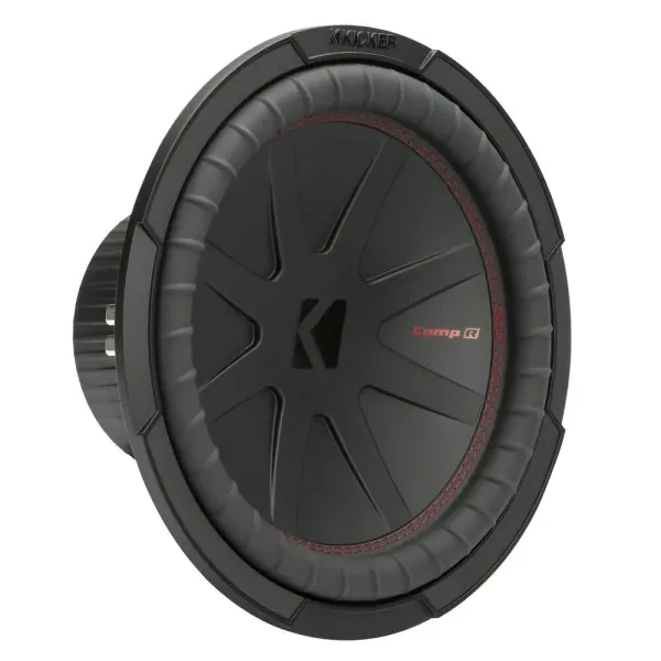 Kicker 12 Inch 1000W Dual 2 Ohm Voice Coils CompR Car Audio Subwoofer | 48CWR122