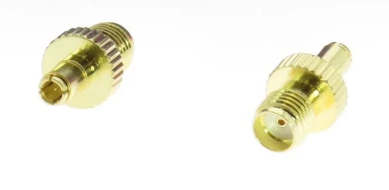 Antennenadapter SMA (Buchse) TS-9 (Stecker) Kurzform 2 Stück