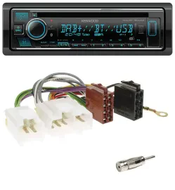 Kenwood MP3 Bluetooth DAB USB CD Autoradio für Nissan Almera N15 (1995-2000)