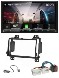 Kenwood MP3 2DIN USB DAB Bluetooth Autoradio für Hyundai H1 (08-15)
